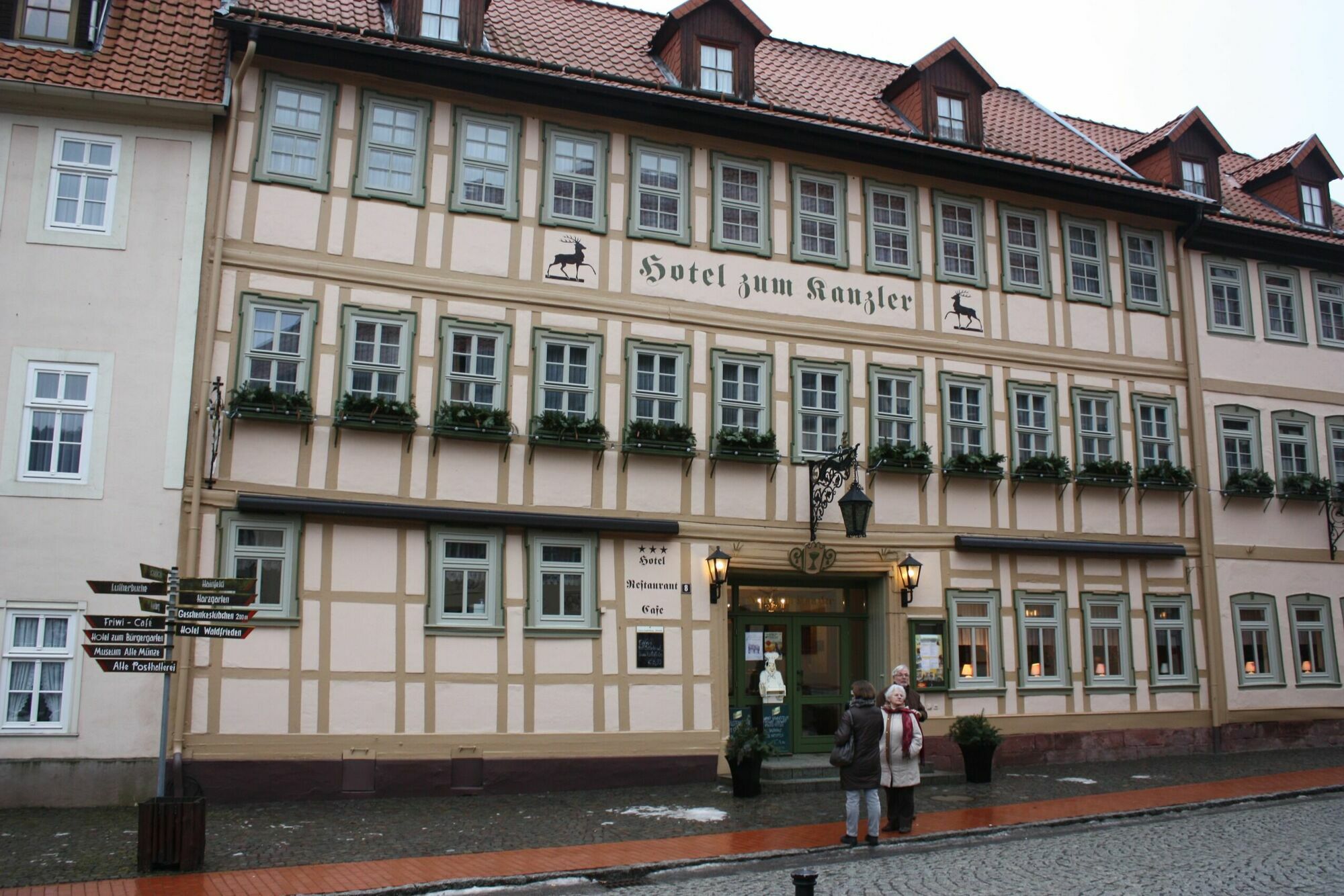Hotel Zum Kanzler Stolberg  Экстерьер фото